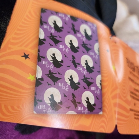 New Disney Hocus Pocus Purple Throw Blanket - Picture 2 of 4